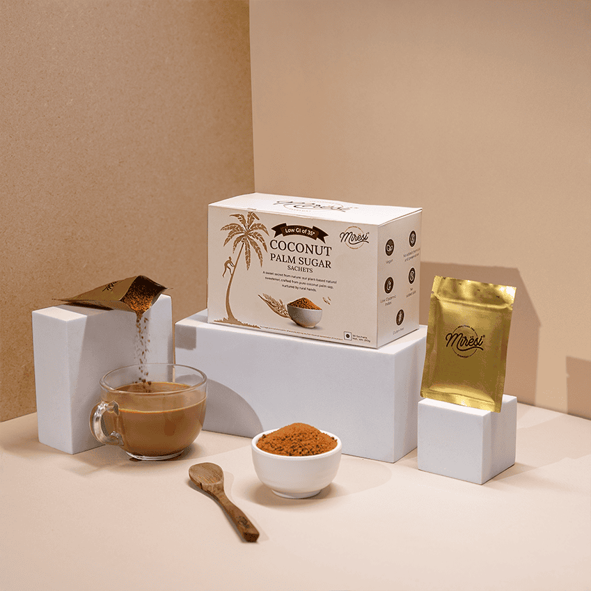 coconut palm sugar in coffee Coconut Palm Sugar-Sachets