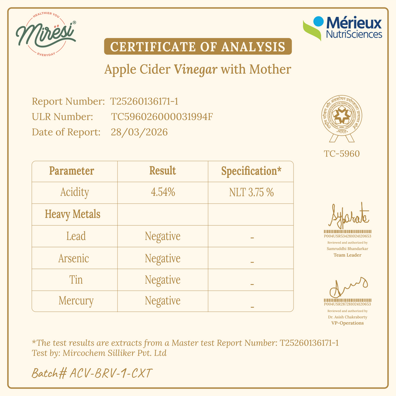 Apple Cider Vinegar with the mother