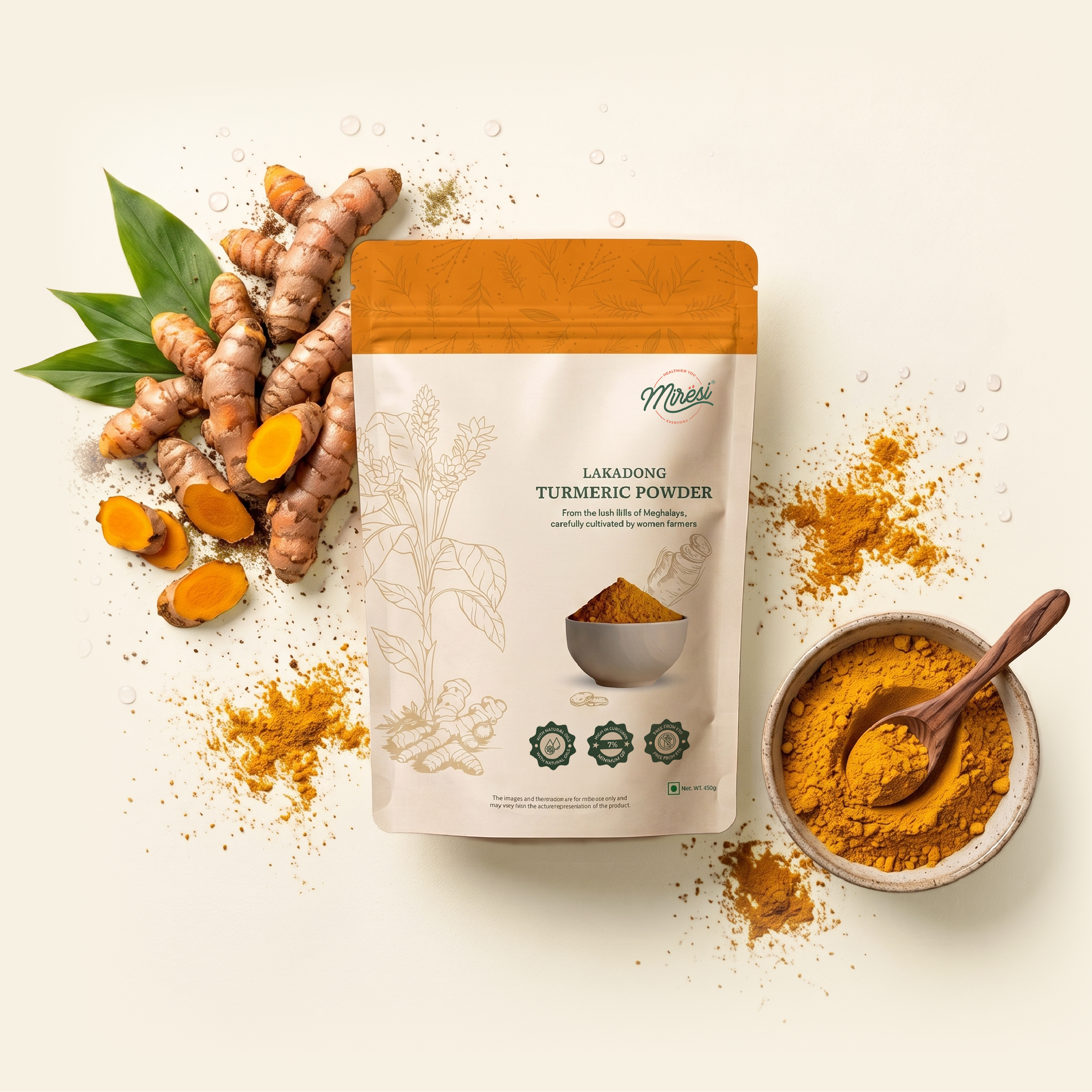 Lakadong Turmeric Powder