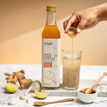 ACV-Enriched with Ginger, Garlic, Lemon, and Raw Honey