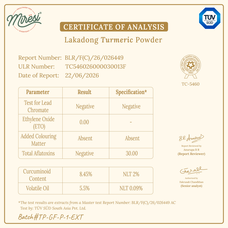 Lakadong Turmeric Powder
